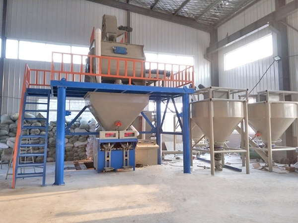 輕質(zhì)石膏砂漿生產(chǎn)線有哪些優(yōu)點(diǎn)：